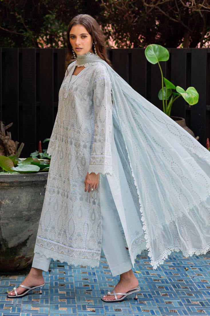Marjjan | Seraya Lawn 25 | MBL- 18 A by Maria Faisal - Registered Vendor of : Marjjan - type : Ladies Clothes - 100% original wedding dresses