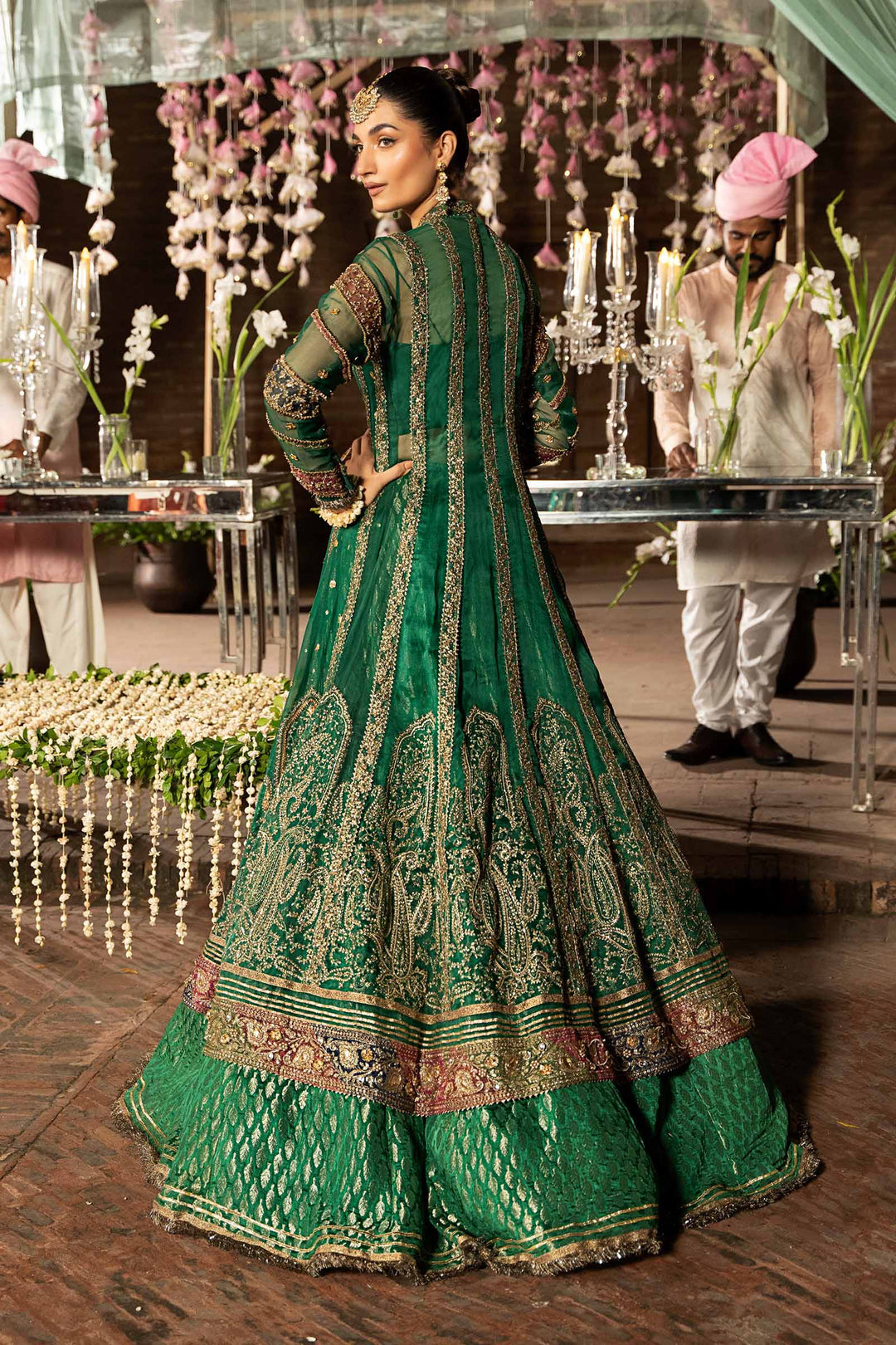 Maria B | Bridal Couture | Shyla - Designer Dress with Intricate embroidery and embellishments. Shop elegent wedding dress at Maria Faisal.