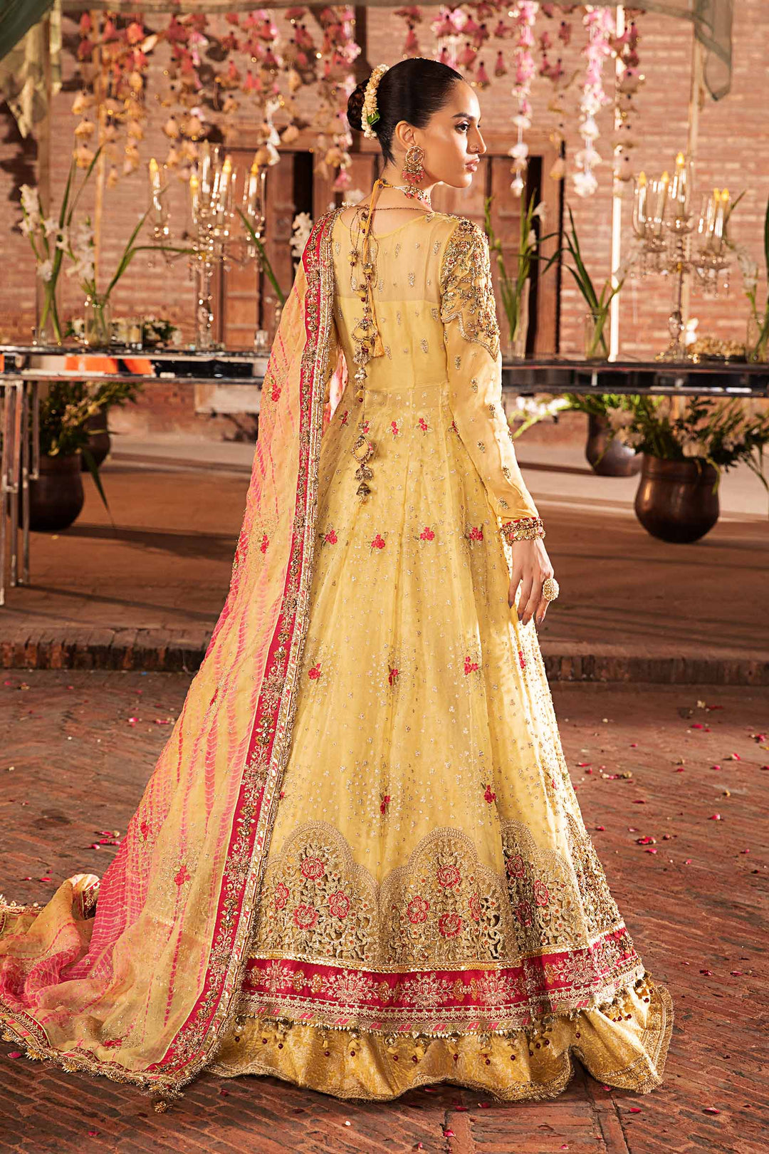 Maria B | Bridal Couture | Oriel - Designer Dress with Intricate embroidery and embellishments. Shop elegent wedding dress at Maria Faisal.