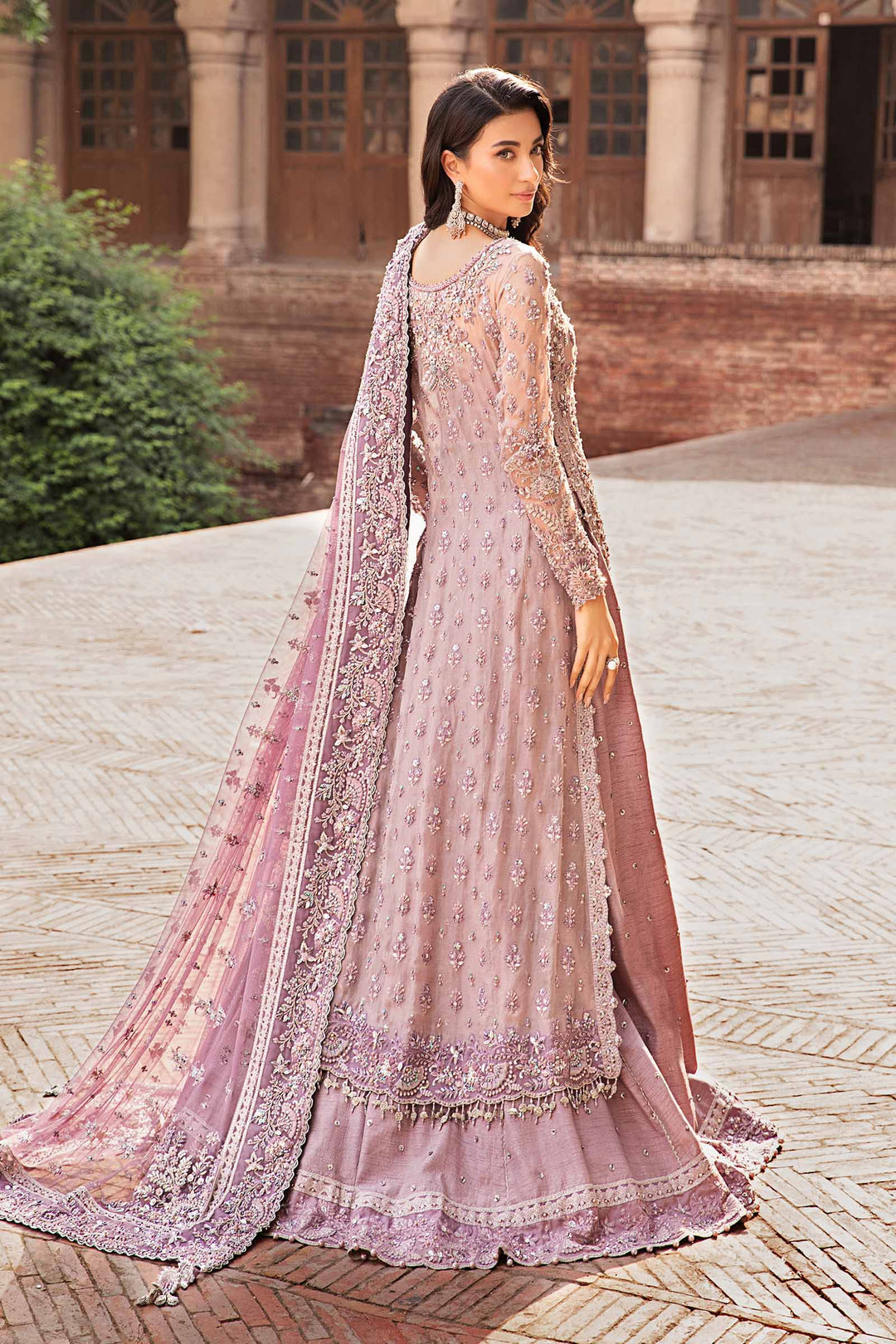 Maria B | Bridal Couture | Pinar - Designer Dress with Intricate embroidery and embellishments. Shop elegent wedding dress at Maria Faisal.