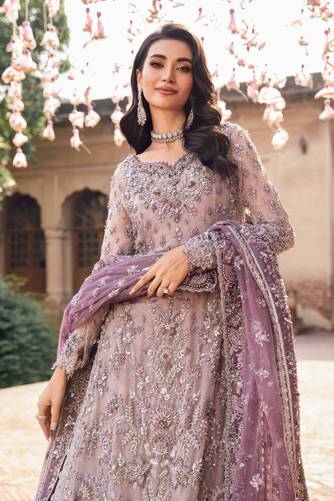 Maria B | Bridal Couture | Pinar - Designer Dress with Intricate embroidery and embellishments. Shop elegent wedding dress at Maria Faisal.
