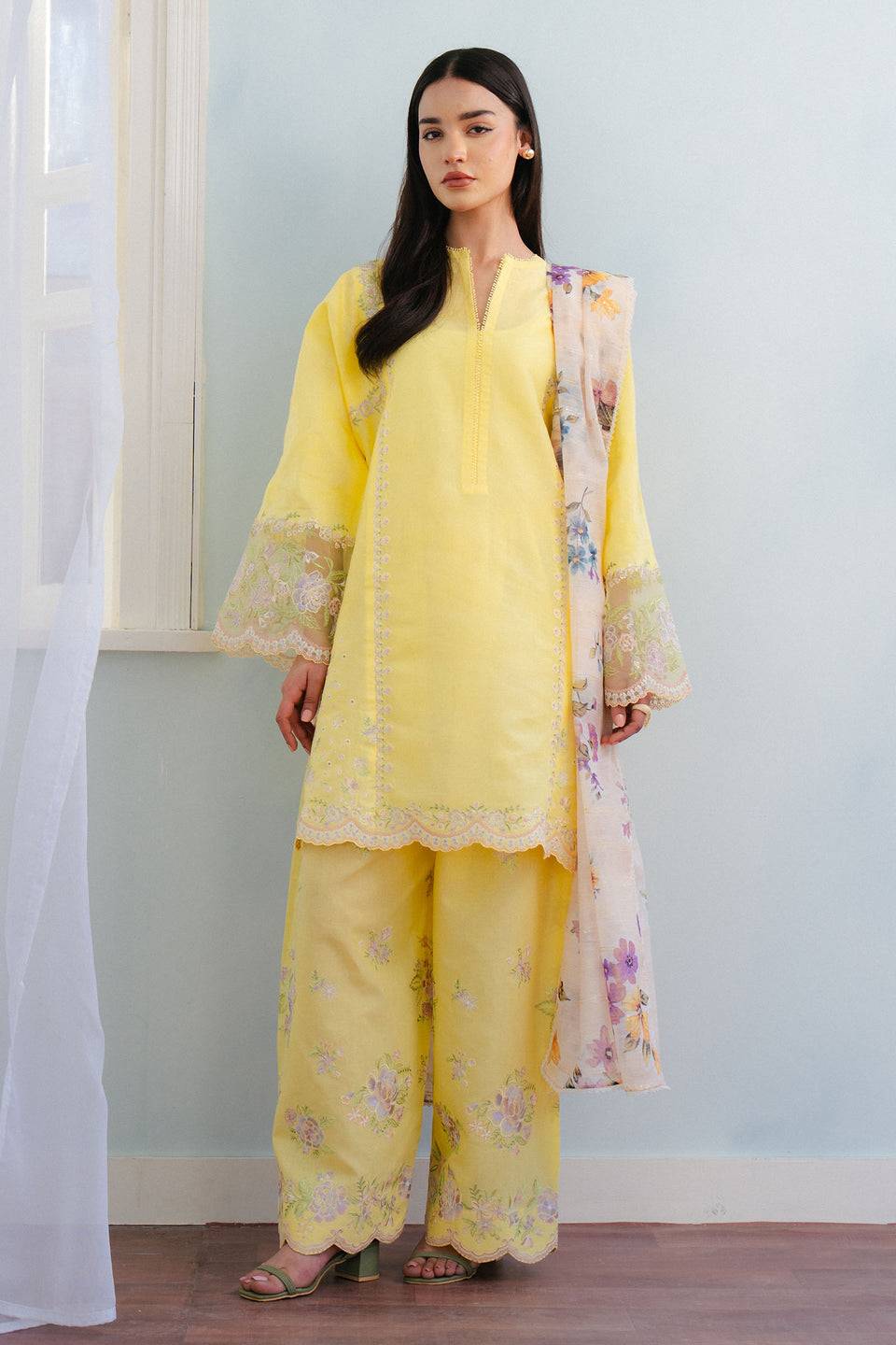 Zara Shahjahan | Coco Lawn 25 | MEADOW-8A by Maria Faisal - Registered Vendor of : Zara Shahjahan - type : Ladies Clothes - 100% original wedding dresses