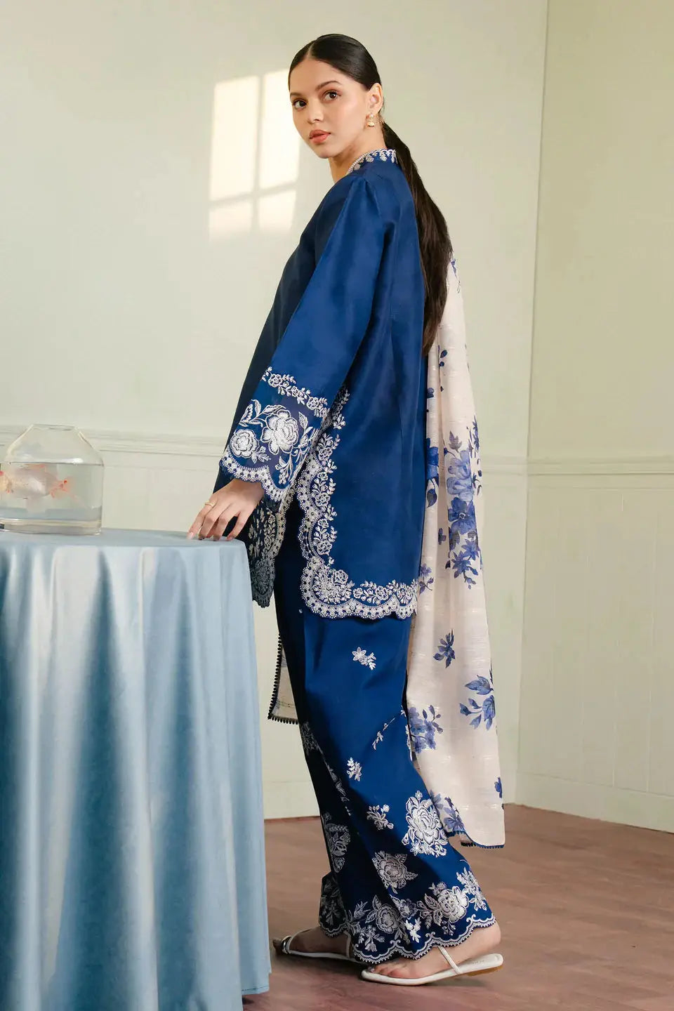 Zara Shahjahan | Coco Lawn 25 | MEADOW-8B by Maria Faisal - Registered Vendor of : Zara Shahjahan - type : Ladies Clothes - 100% original wedding dresses
