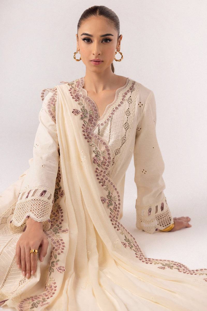 Qalamkar | Basic Pret 25 | KT-01 Lverah by Maria Faisal - Registered Vendor of : Qalamkar - type : Ladies Clothes - 100% original wedding dresses