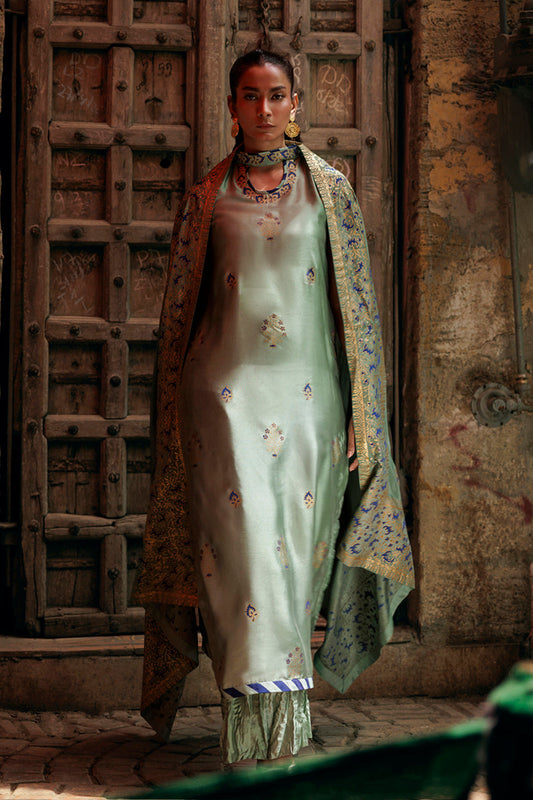 The Pink Tree Company | Yaadish Bakhair | Whispers of Sage - Ladies Clothes - Maria Faisal