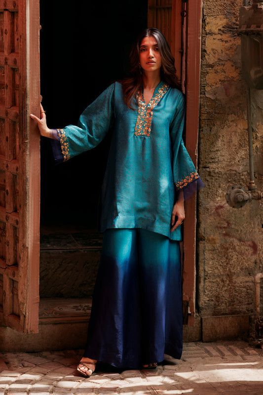 The Pink Tree Company | Yaadish Bakhair | Aab-e-Neel - Ladies Clothes - Maria Faisal