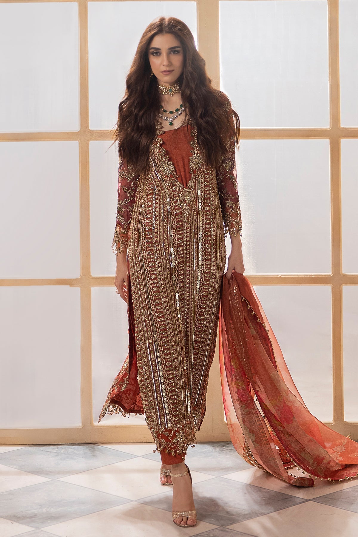 Charizma | Dastan e Jashan | DJW4-04 - Wedding Dress - Maria Faisal