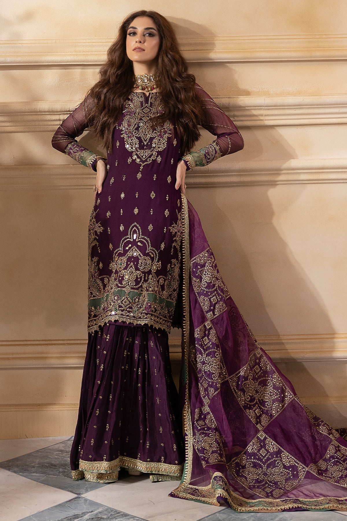 Charizma | Dastan e Jashan | DJW4-03 - Wedding Dress - Maria Faisal