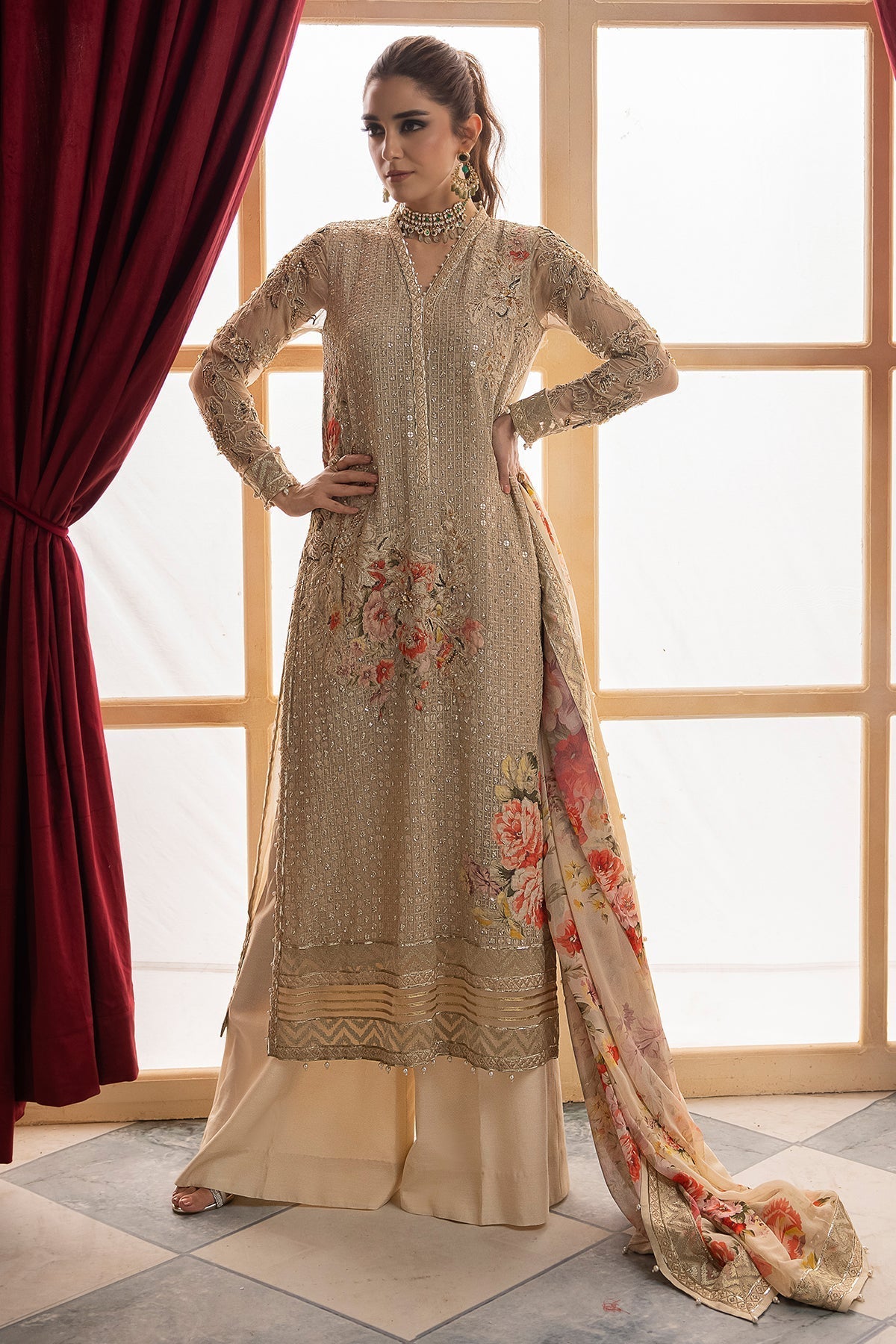 Charizma | Dastan e Jashan | DJW4-05 - Wedding Dress - Maria Faisal