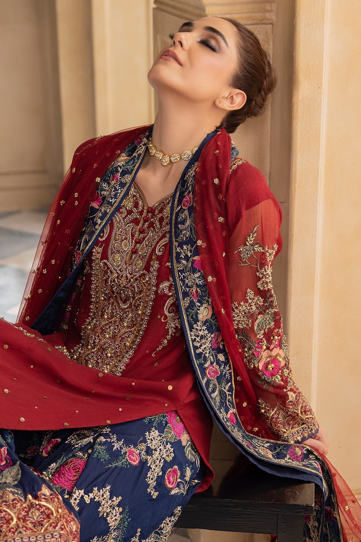 Charizma | Dastan e Jashan | DJW4-02 - Wedding Dress - Maria Faisal
