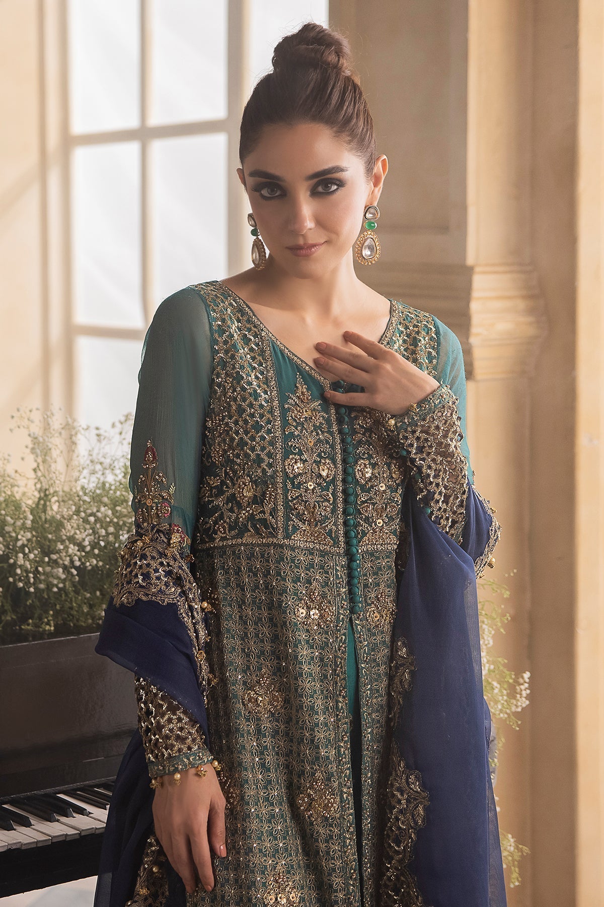 Charizma | Dastan e Jashan | DJW4-07 - Wedding Dress - Maria Faisal
