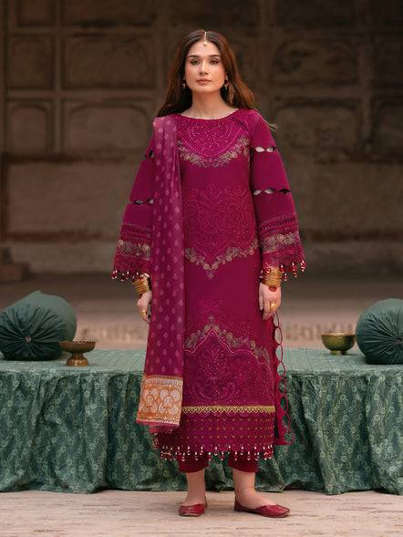 Parishay | Mastani Luxury Lawn 25 | MI - 01 by Maria Faisal - Registered Vendor of : Parishay - type : Ladies Clothes - 100% original wedding dresses