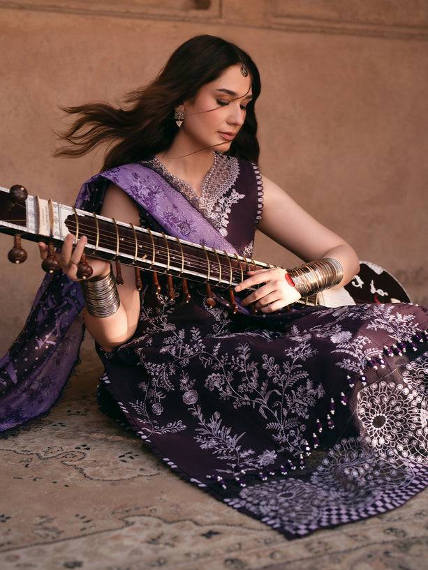 Parishay | Mastani Luxury Lawn 25 | MI - 03 by Maria Faisal - Registered Vendor of : Parishay - type : Ladies Clothes - 100% original wedding dresses