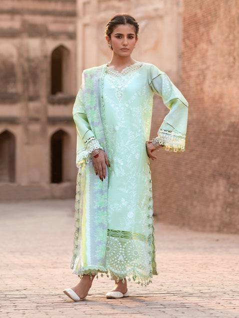 Parishay | Mastani Luxury Lawn 25 | MI - 04 by Maria Faisal - Registered Vendor of : Parishay - type : Ladies Clothes - 100% original wedding dresses