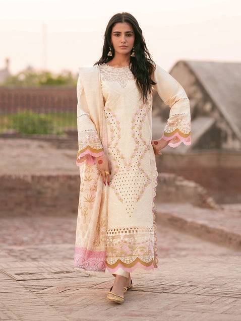 Parishay | Mastani Luxury Lawn 25 | MI - 06 by Maria Faisal - Registered Vendor of : Parishay - type : Ladies Clothes - 100% original wedding dresses