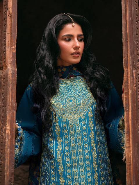 Parishay | Mastani Luxury Lawn 25 | MI - 07 by Maria Faisal - Registered Vendor of : Parishay - type : Ladies Clothes - 100% original wedding dresses