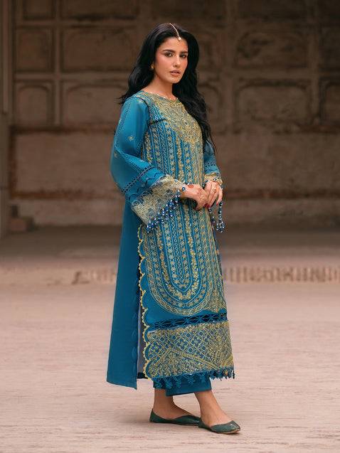 Parishay | Mastani Luxury Lawn 25 | MI - 07 by Maria Faisal - Registered Vendor of : Parishay - type : Ladies Clothes - 100% original wedding dresses