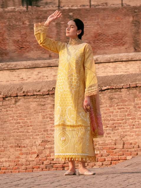 Parishay | Mastani Luxury Lawn 25 | MI - 11 by Maria Faisal - Registered Vendor of : Parishay - type : Ladies Clothes - 100% original wedding dresses