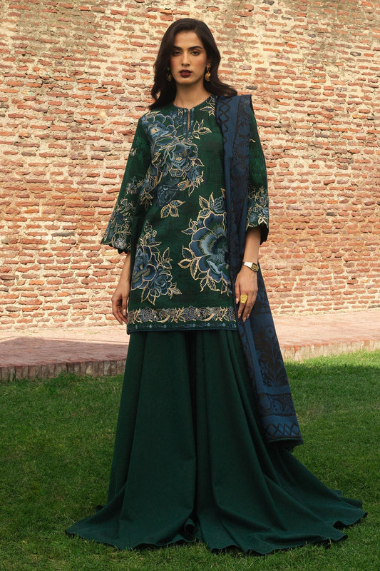 Zara Shahjahan | Winter 24 |  MINA-D7 - Designer Dress with Intricate embroidery and embellishments. Shop elegent wedding dress at Maria Faisal.