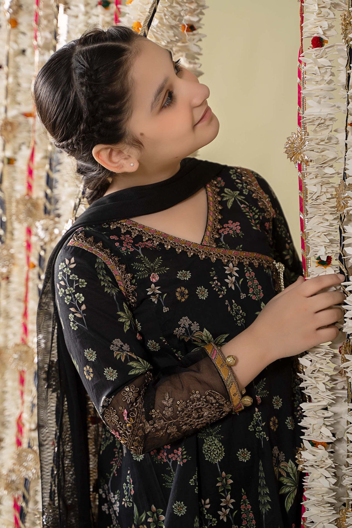 3 Piece Printed Lawn Suit - Kids Clothes - available at Maria Faisal in UK and USA