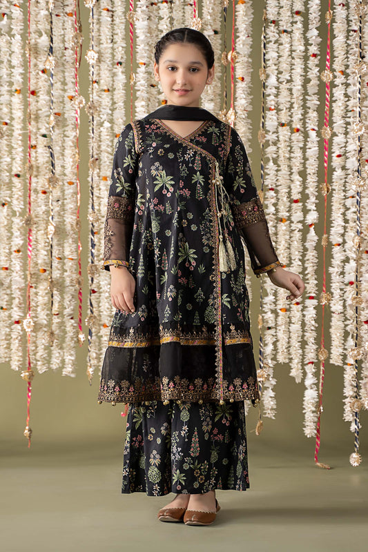 3 Piece Printed Lawn Suit - Kids Clothes - available at Maria Faisal in UK and USA