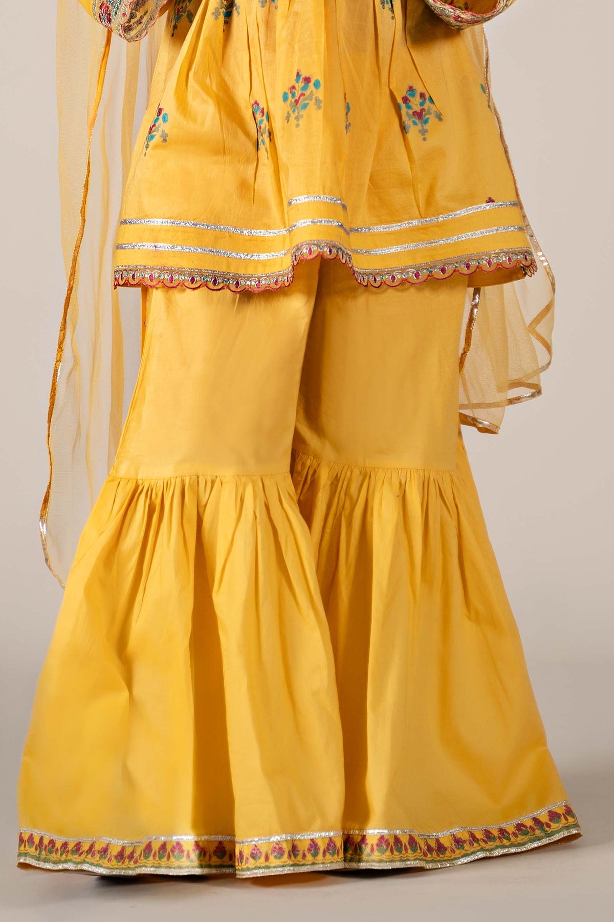 3 Piece Embroidered Lawn Suit - Kids Clothes - available at Maria Faisal in UK and USA