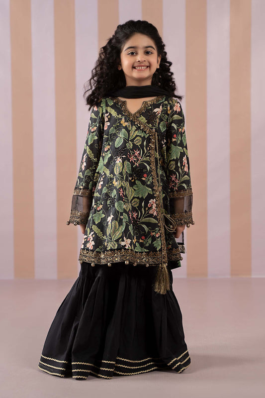 3 Piece Printed Lawn Suit - Kids Clothes - available at Maria Faisal in UK and USA