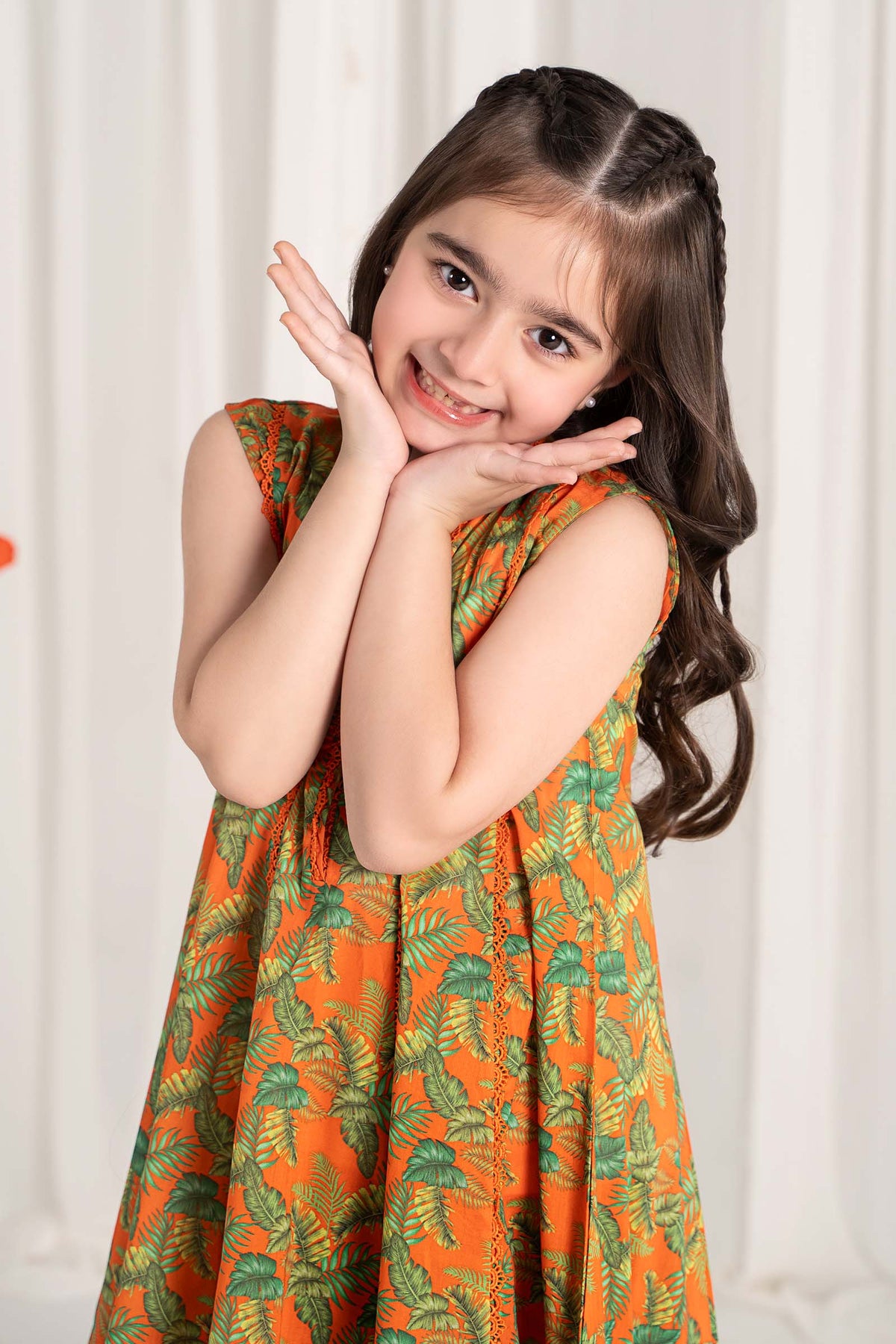 2 Piece Printed Lawn Suit - Kids Clothes - available at Maria Faisal in UK and USA