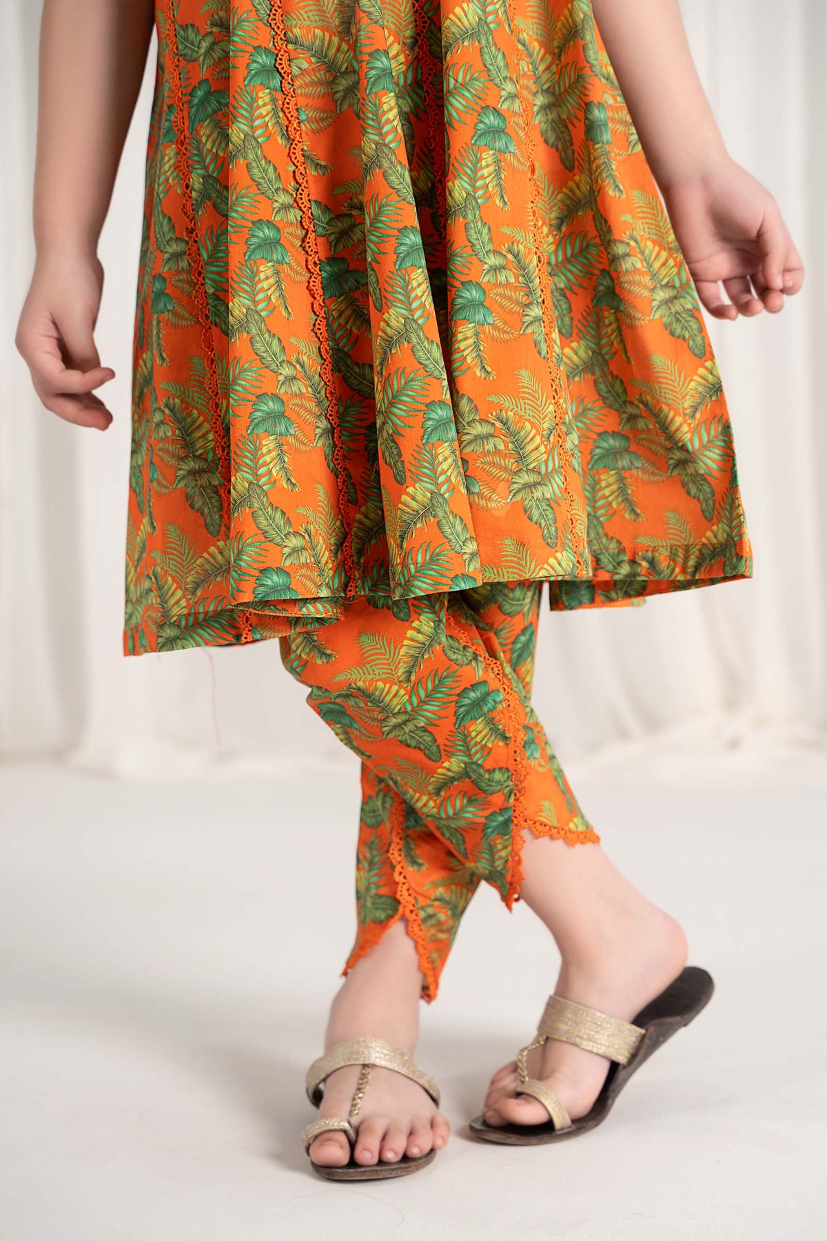 2 Piece Printed Lawn Suit - Kids Clothes - available at Maria Faisal in UK and USA