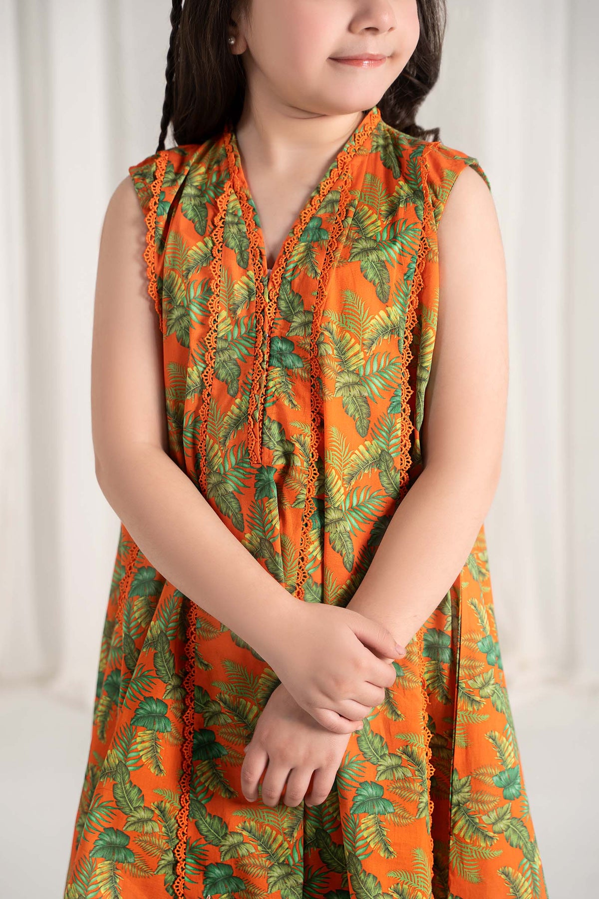 2 Piece Printed Lawn Suit - Kids Clothes - available at Maria Faisal in UK and USA