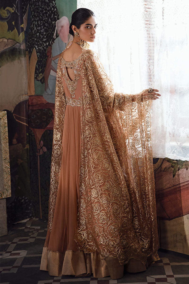 Mushq | Irha Kalidaar Chiffon Pret | CIEL - Wedding Dress - Maria Faisal