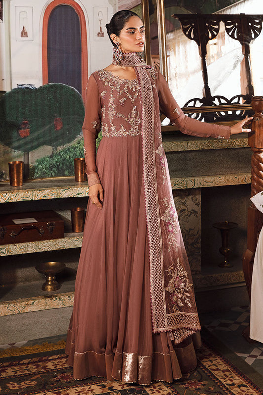 Mushq | Irha Kalidaar Chiffon Pret | ZEYA - Wedding Dress - Maria Faisal