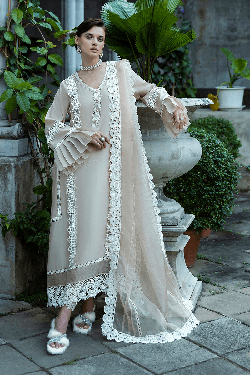 Mushq | Euphoria Eid Pret | Leslie by Maria Faisal - Registered Vendor of : Mushq - type : Ladies Clothes - 100% original wedding dresses