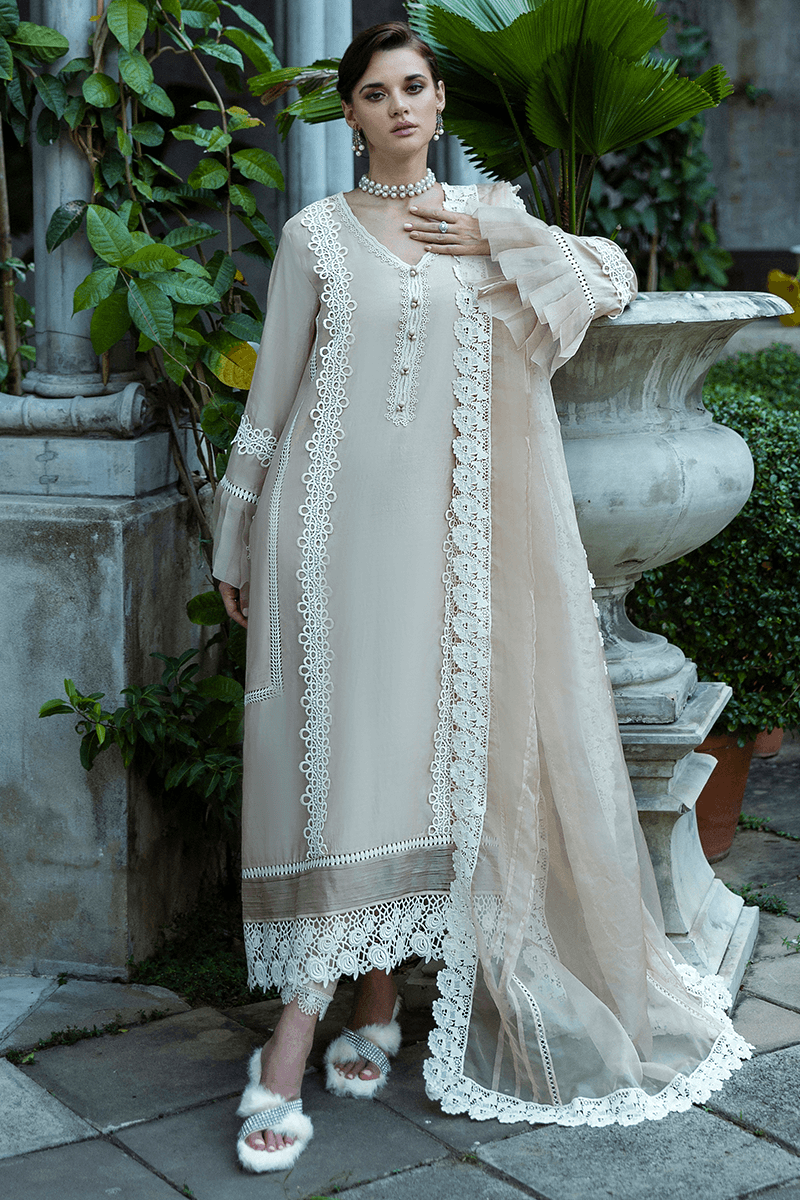 Mushq | Euphoria Eid Pret | Leslie by Maria Faisal - Registered Vendor of : Mushq - type : Ladies Clothes - 100% original wedding dresses