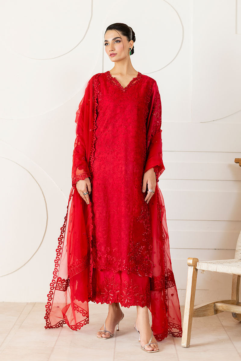 Mushq | Zarminay Luxury Pret | Rubea - Ladies Clothes - Maria Faisal