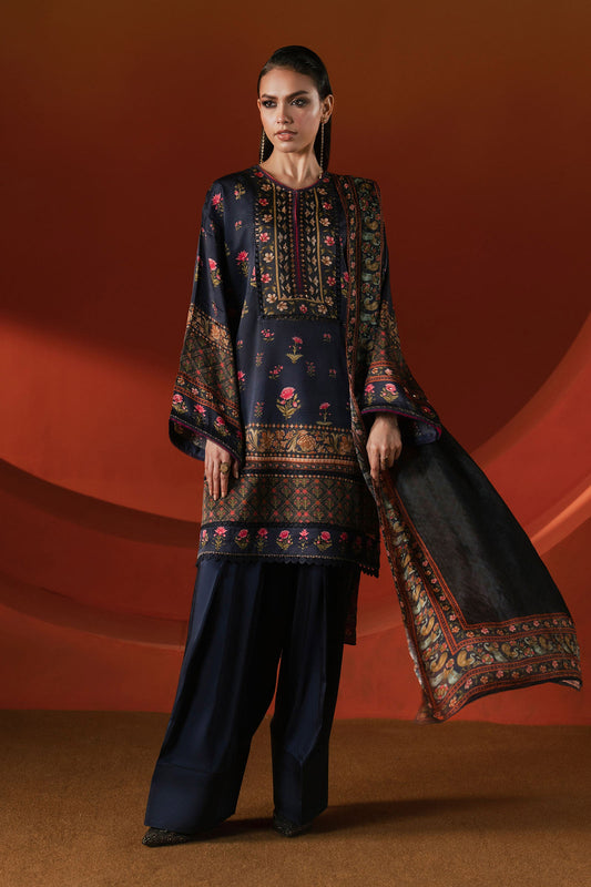 Maria B | Eid Collection 2026 | Mps-Ef26-07 Blue - Luxury Dress - available at Maria Faisal in UK and USA.