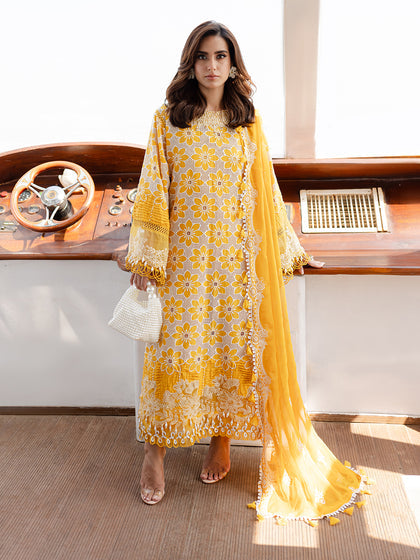 Parishay | Monaco Luxury Lawn 25 | MS-02 - Ladies Clothes 