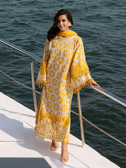 Parishay | Monaco Luxury Lawn 25 | MS-02 - Ladies Clothes 