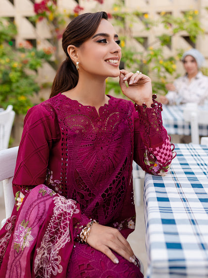 Parishay | Monaco Luxury Lawn 25 | MS-03 - Ladies Clothes 