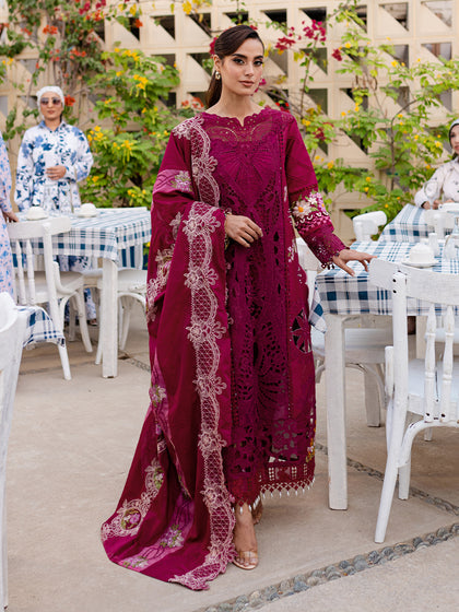 Parishay | Monaco Luxury Lawn 25 | MS-03 - Ladies Clothes 