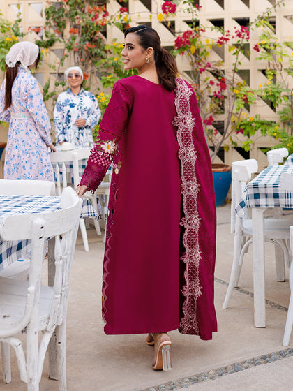 Parishay | Monaco Luxury Lawn 25 | MS-03 - Ladies Clothes 