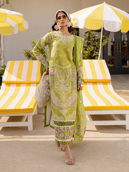 Parishay | Monaco Luxury Lawn 25 | MS-04 - Ladies Clothes 