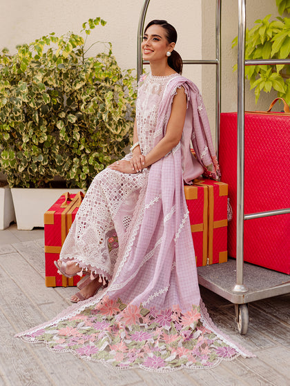 Parishay | Monaco Luxury Lawn 25 | MS-07 - Ladies Clothes 