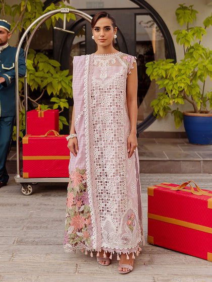 Parishay | Monaco Luxury Lawn 25 | MS-07 - Ladies Clothes 