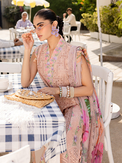 Parishay | Monaco Luxury Lawn 25 | MS-08 - Ladies Clothes 