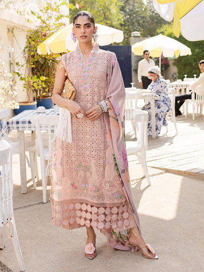 Parishay | Monaco Luxury Lawn 25 | MS-08 - Ladies Clothes 