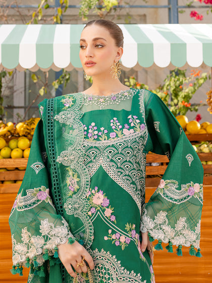 Parishay | Monaco Luxury Lawn 25 | MS-09 - Ladies Clothes 