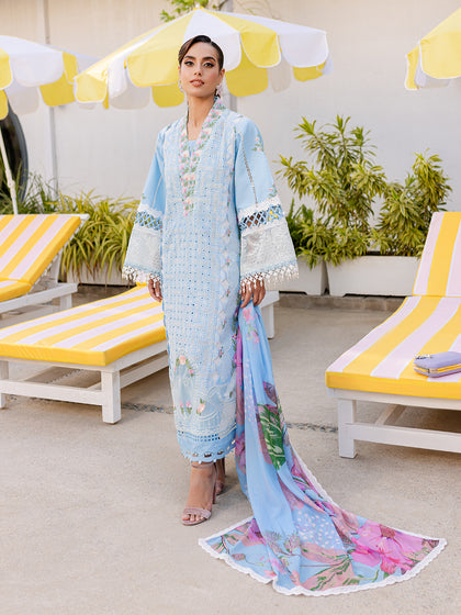 Parishay | Monaco Luxury Lawn 25 | MS-10 - Ladies Clothes 