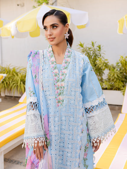 Parishay | Monaco Luxury Lawn 25 | MS-10 - Ladies Clothes 