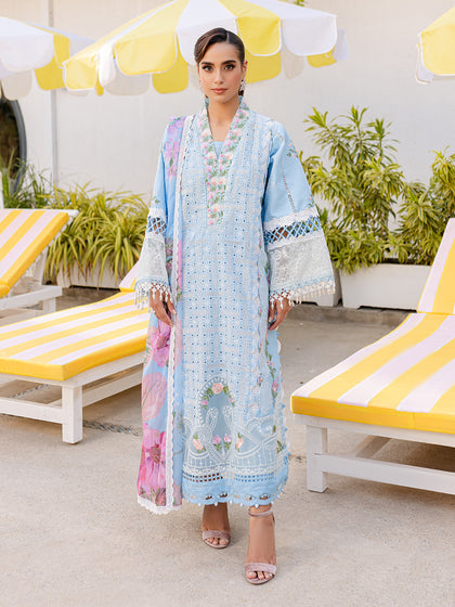 Parishay | Monaco Luxury Lawn 25 | MS-10 - Ladies Clothes 